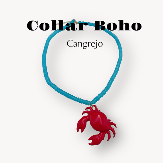 Collar Boho Cangrejo